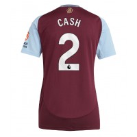 Dres Aston Villa Matty Cash #2 Domaci za Žensko 2024-25 Kratak Rukav